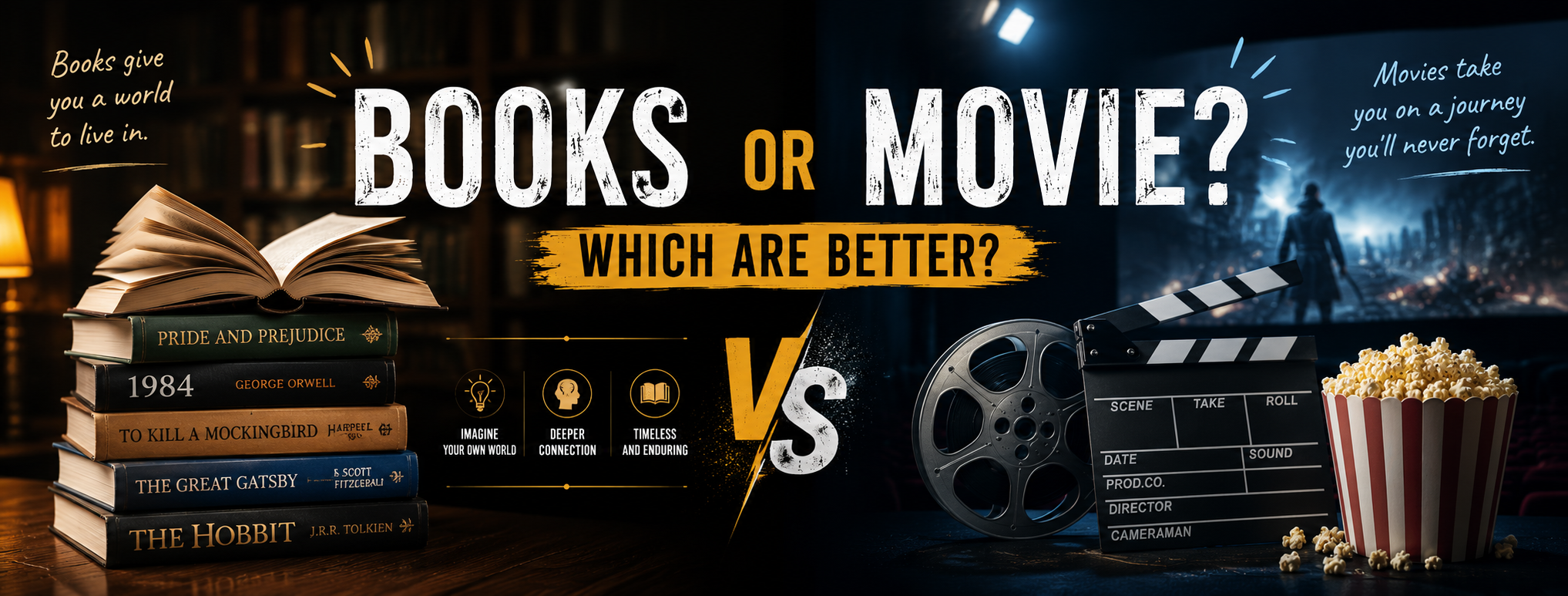 Books or Movies — Which Is Better?
