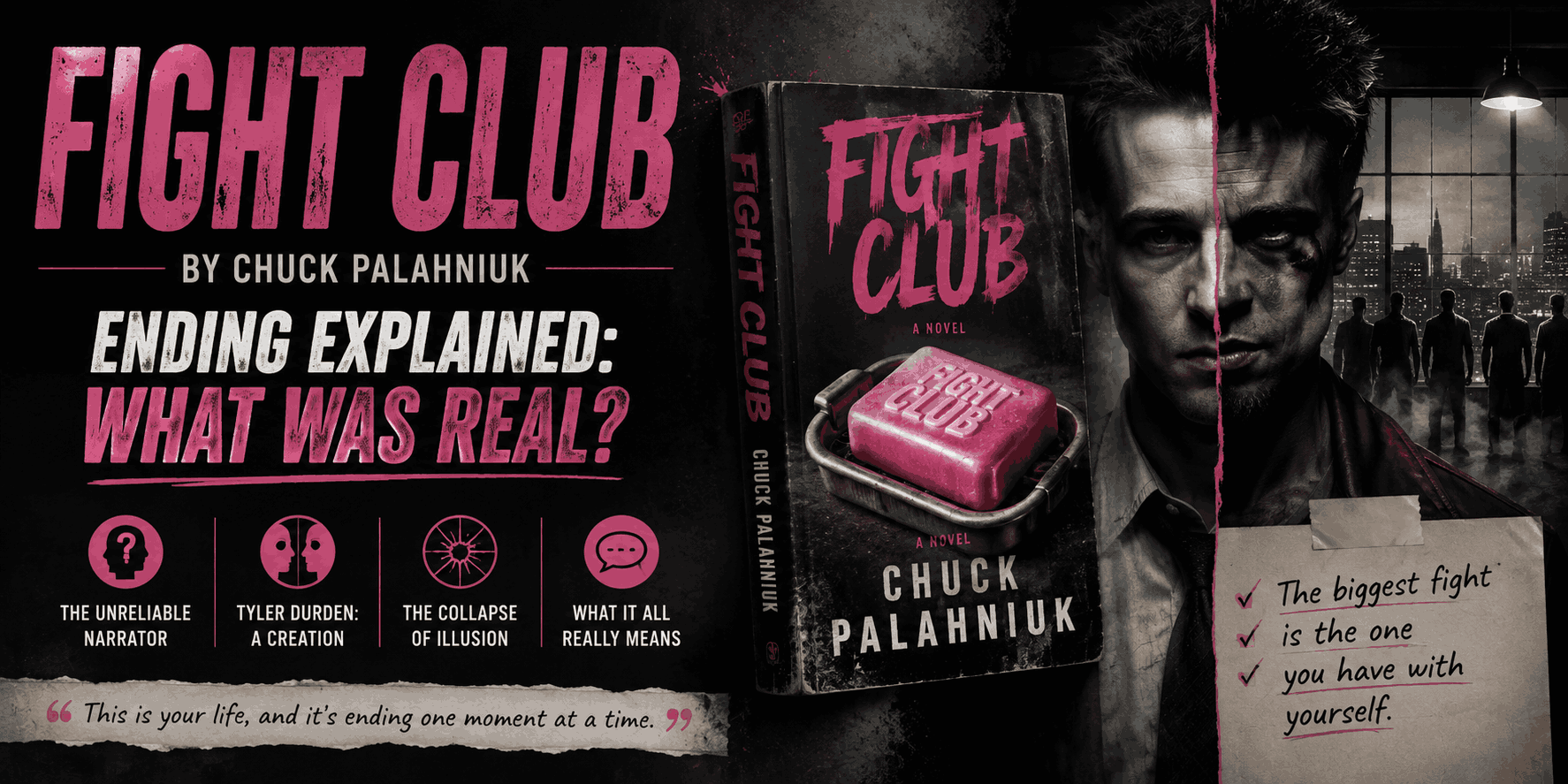 Fight Club by Chuck Palahniuk Ending Explained