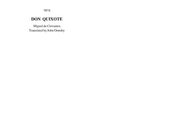 Cover of Don Quixote