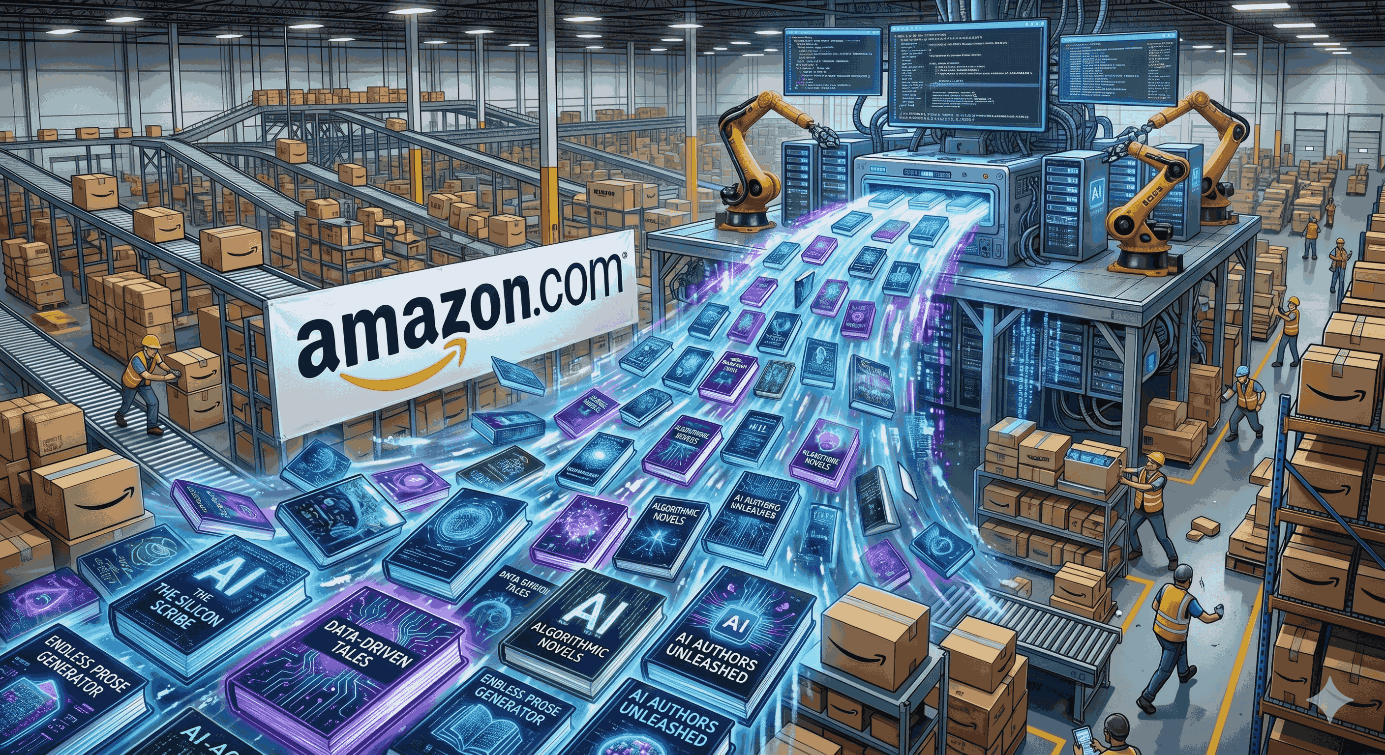 Lost in the Flood: How AI Generated Books Are Burying Real Authors on Amazon