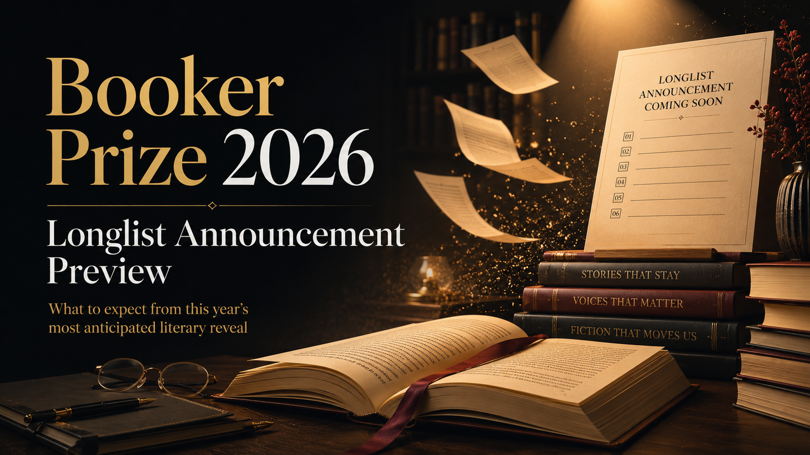 The Booker Prize 2026 longlist announcement and the judging panel chaired by Mary Beard