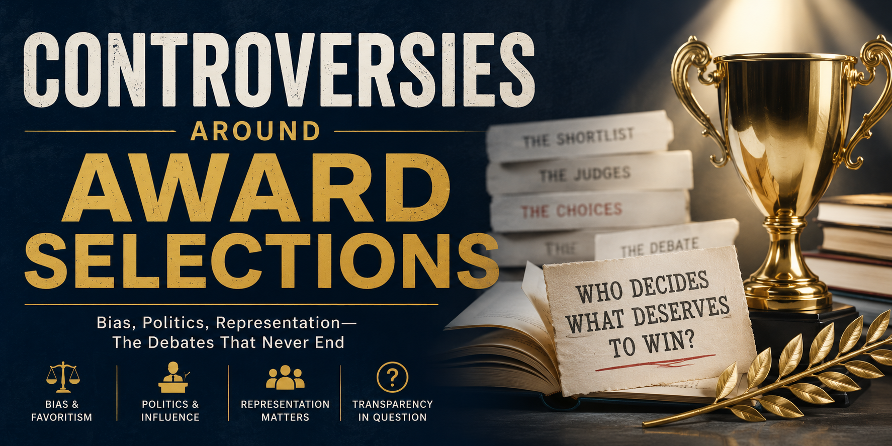 The Booker Prize controversies and debates over award selections through the years