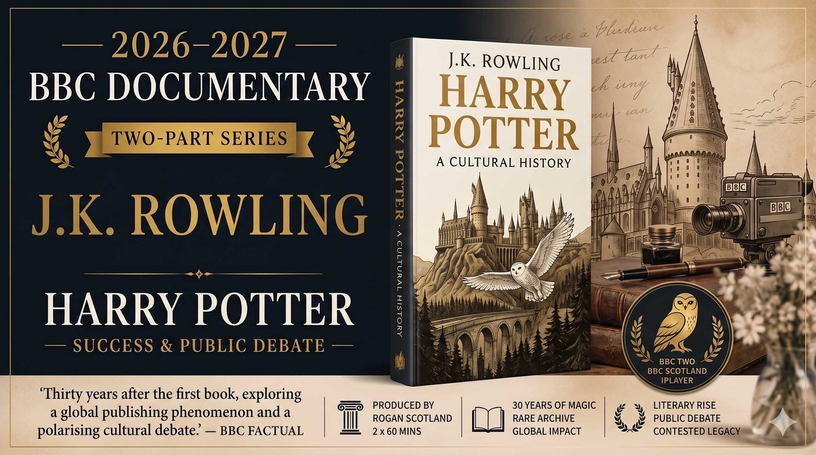 BBC announces two-part J.K. Rowling documentary