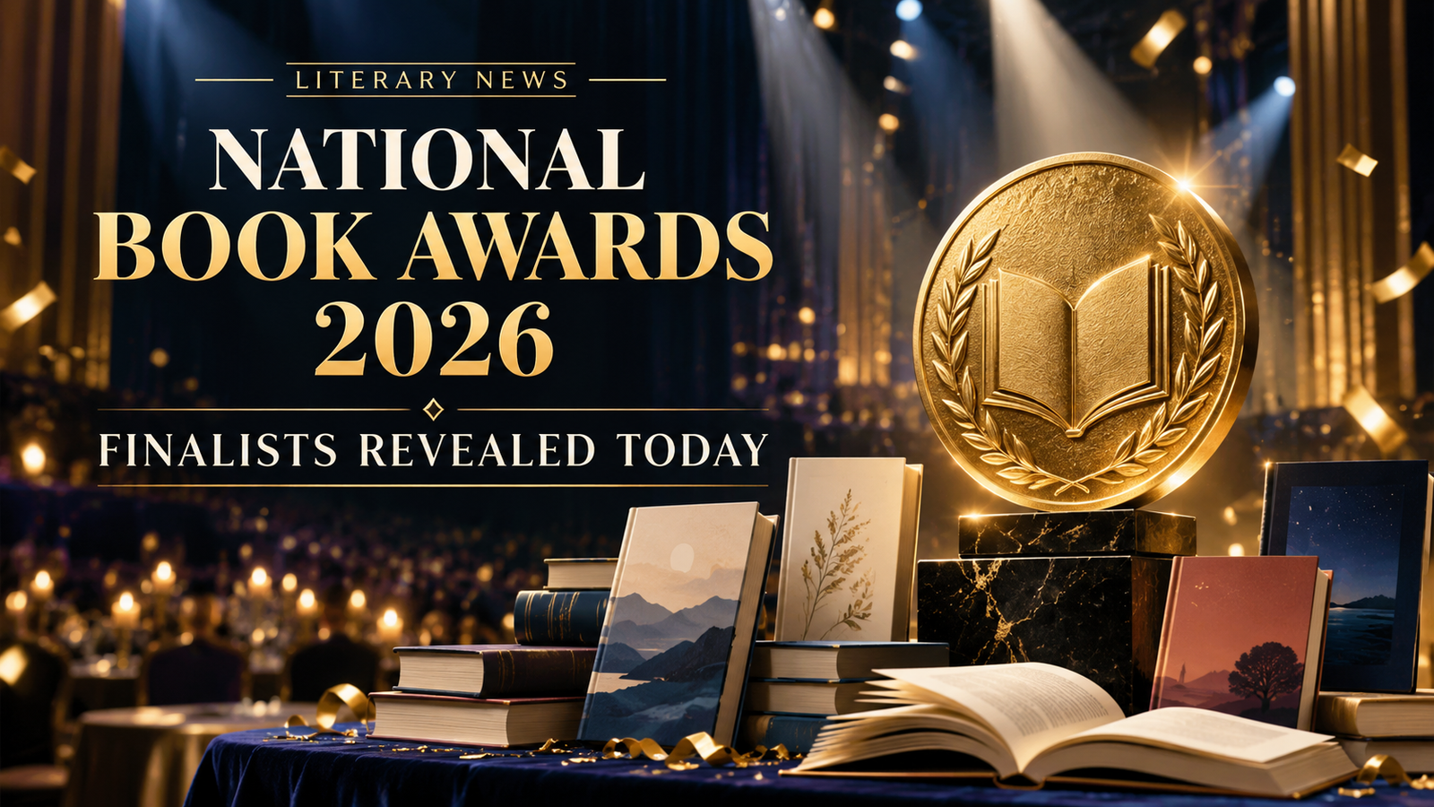 National Book Awards 2026 finalists announcement
