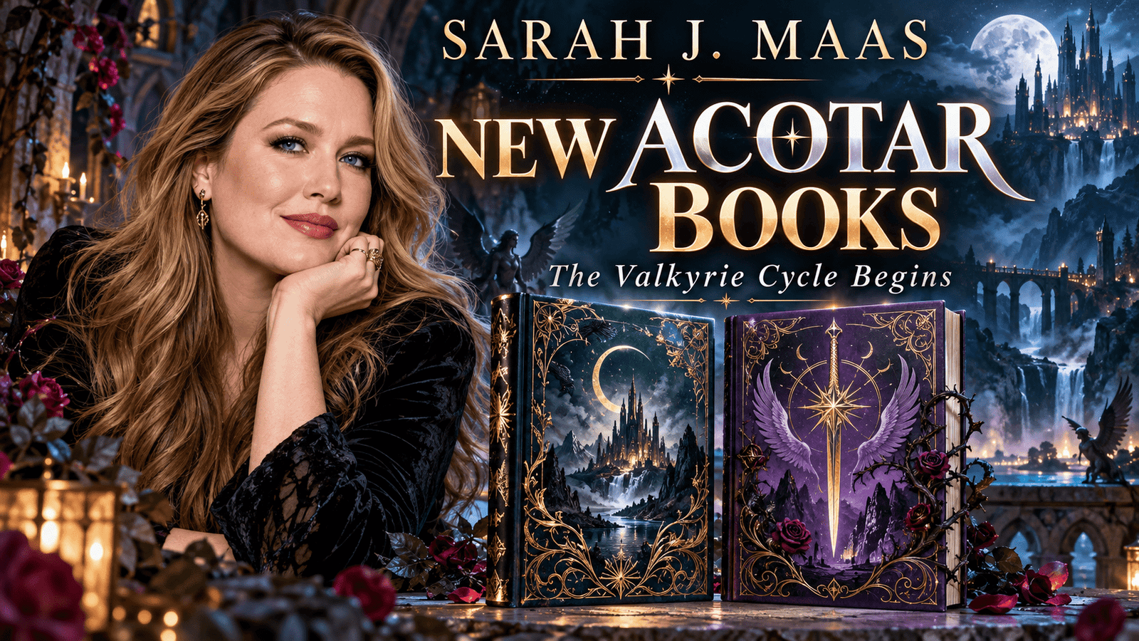Sarah J. Maas Announces Two New ACOTAR Books as The Valkyrie Cycle Begins