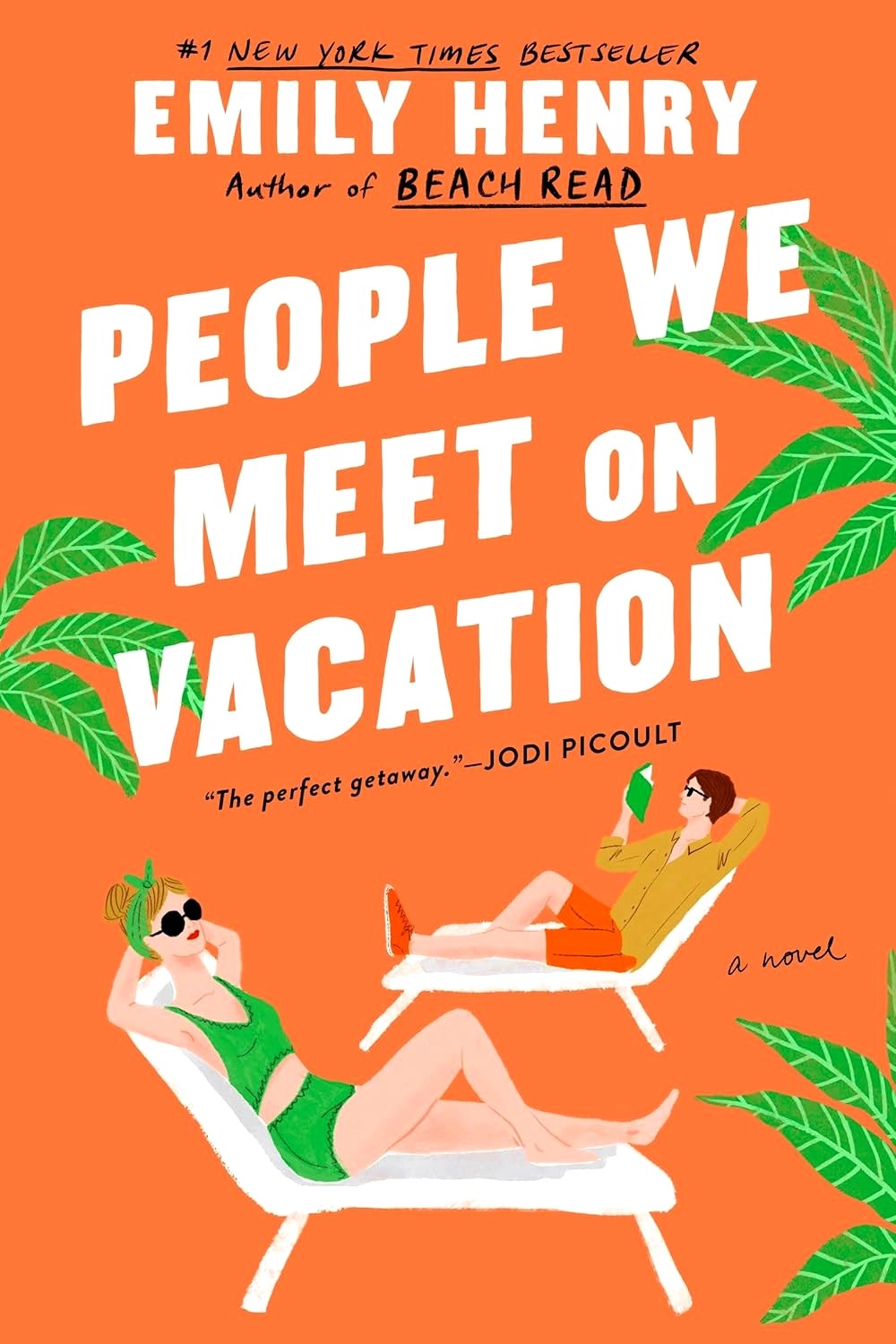 People We Meet on Vacation book cover by Emily Henry
