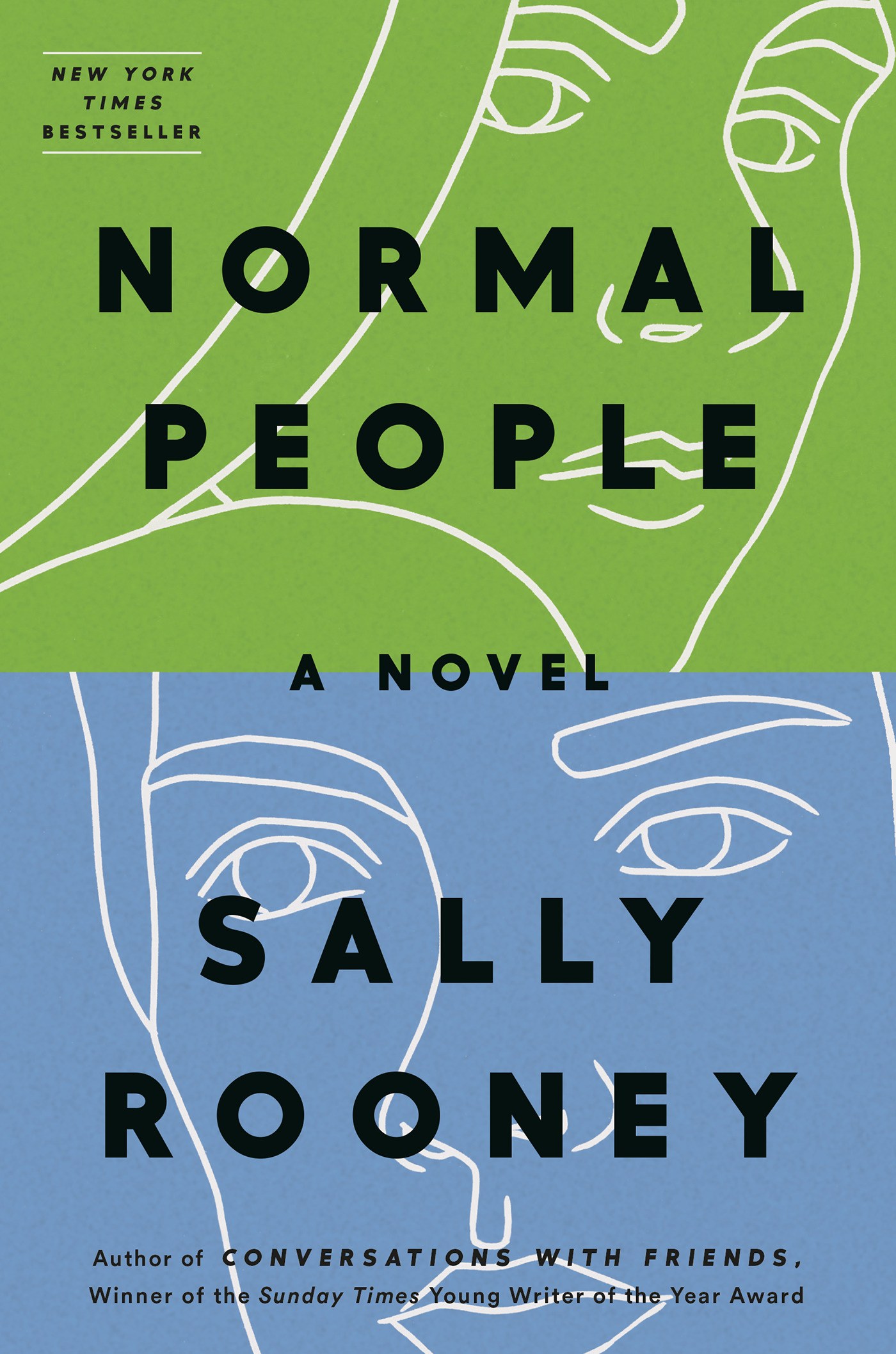 Normal People book cover by Sally Rooney