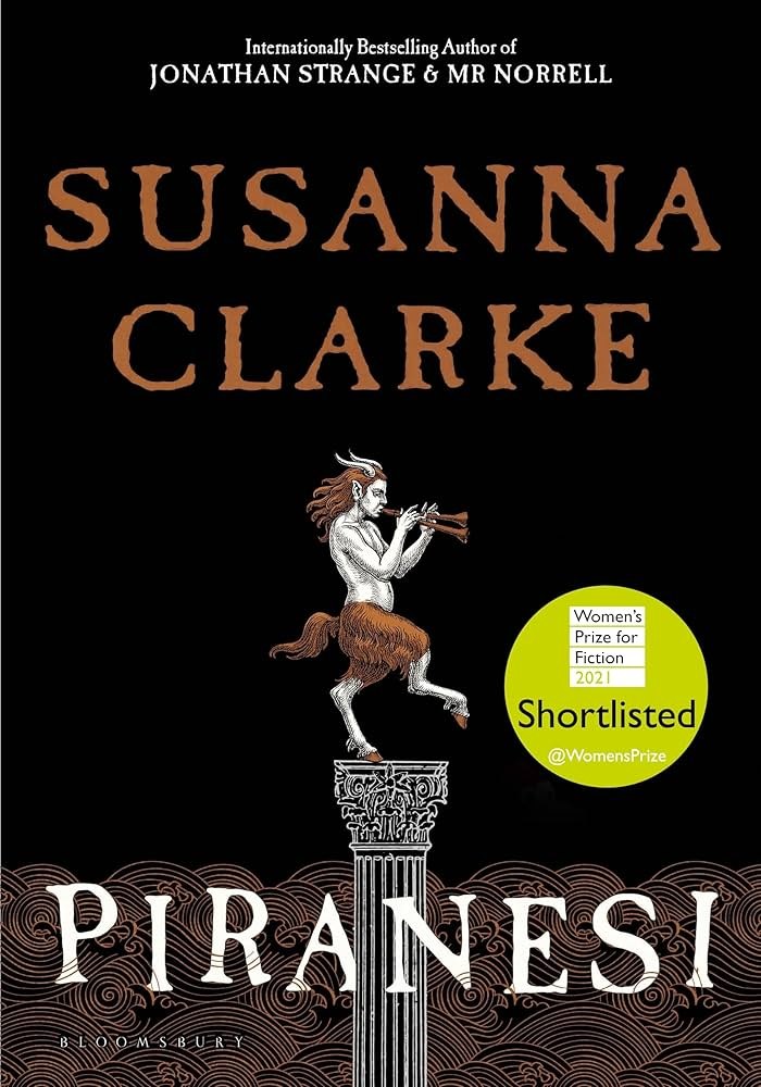 Piranesi book cover by Susanna Clarke