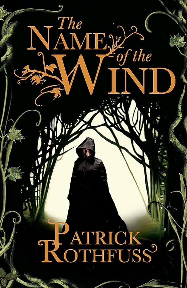 The Name of the Wind book cover by Patrick Rothfuss