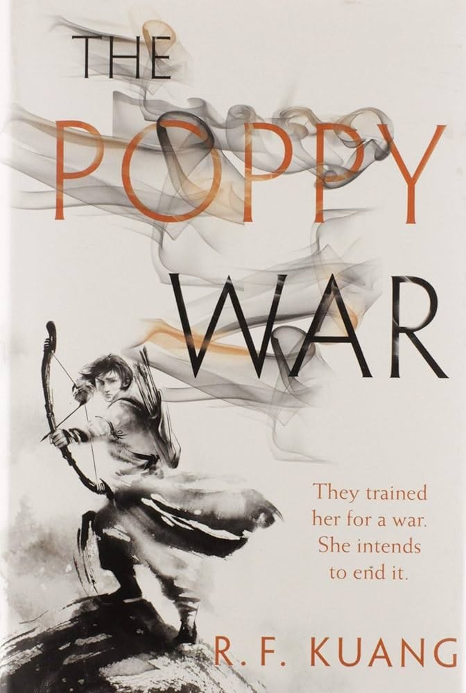 The Poppy War book cover by R. F. Kuang