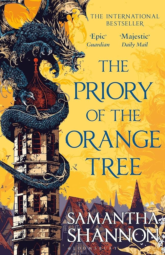 The Priory of the Orange Tree book cover by Samantha Shannon