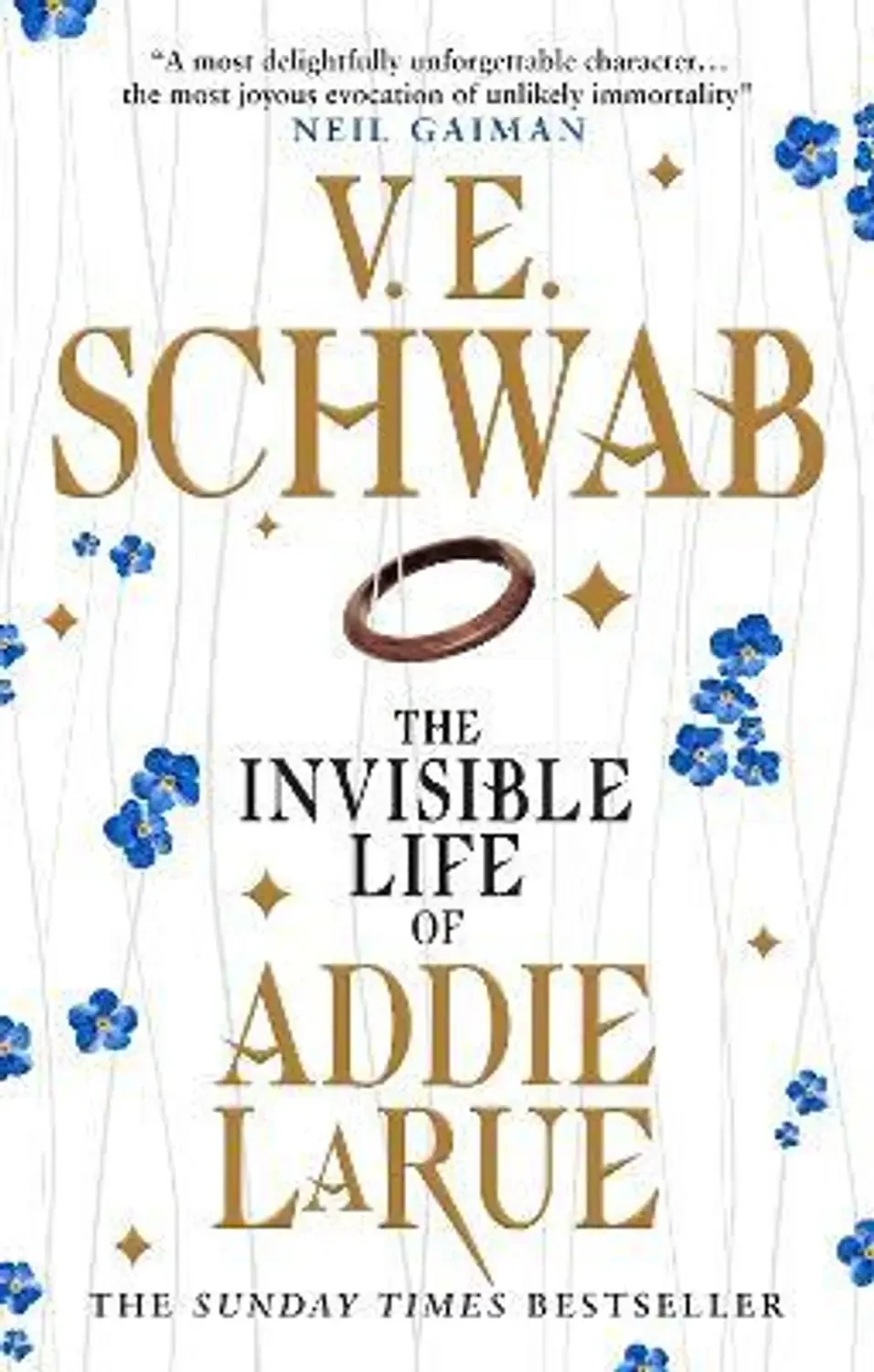 The Invisible Life of Addie LaRue book cover by V. E. Schwab