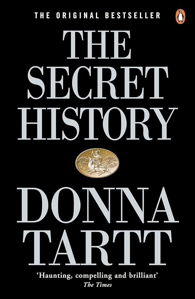 The Secret History book cover by Donna Tartt