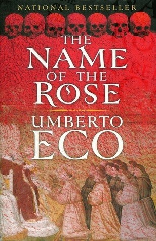 The Name of the Rose book cover by Umberto Eco