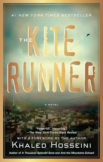 The Kite Runner book cover by Khaled Hosseini