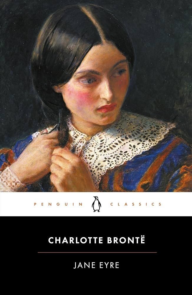 Jane Eyre by Charlotte Brontë book cover