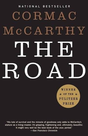 The Road by Cormac McCarthy book cover