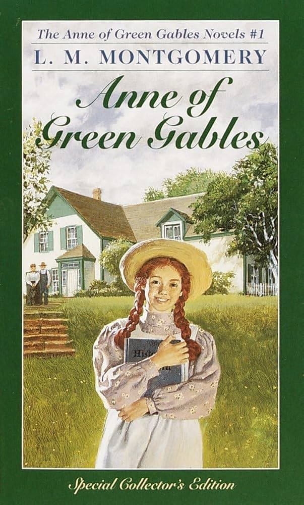 Anne of Green Gables by L. M. Montgomery book cover